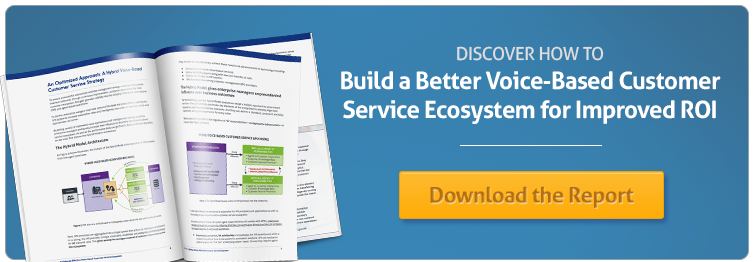 Building an Effective Voice-Based Customer Service Ecosystem